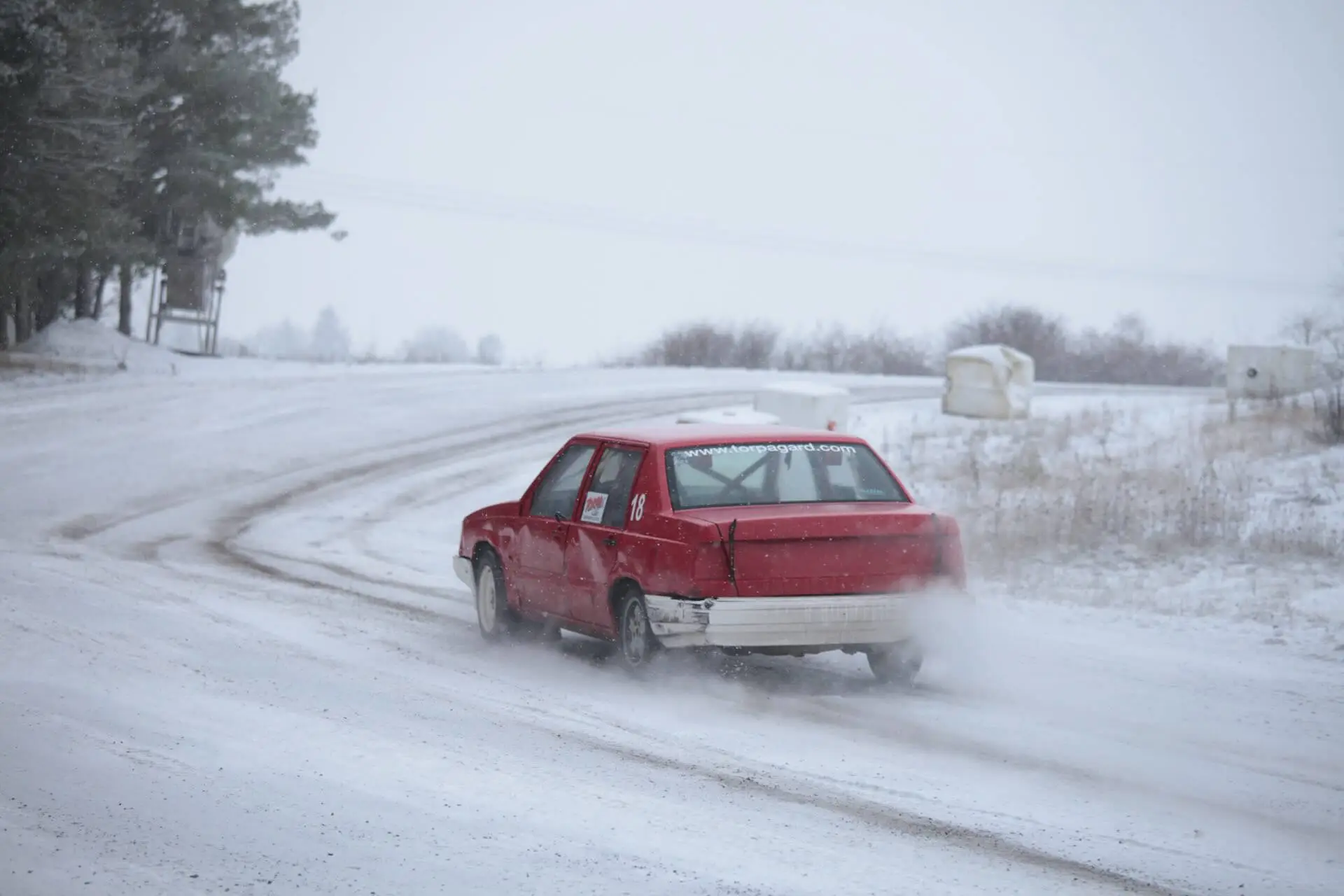 Vinterrally i Östergotland på Torpa Gård